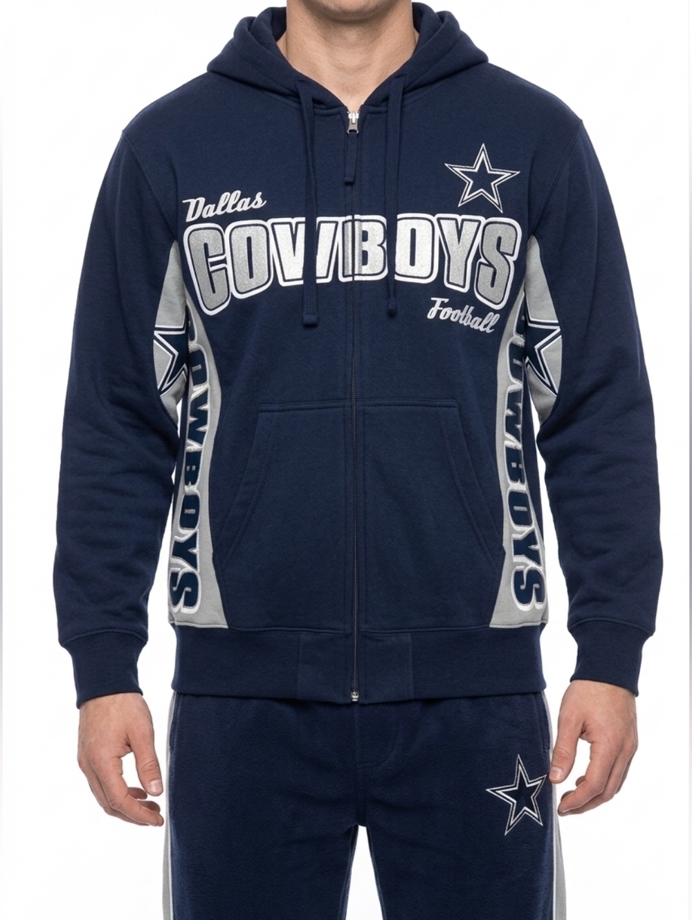 NFL Dallas Men's Hands High Hoodie Mens Size Small Excellent CONDITION
